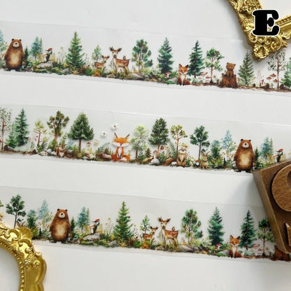 Forest Tale PET Tape Roll