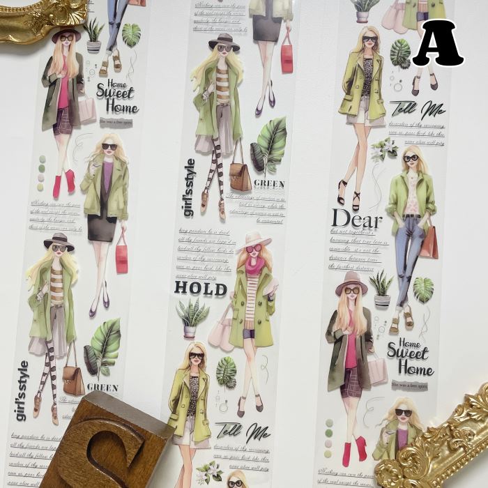 Fashion Magazine PET Tape Roll