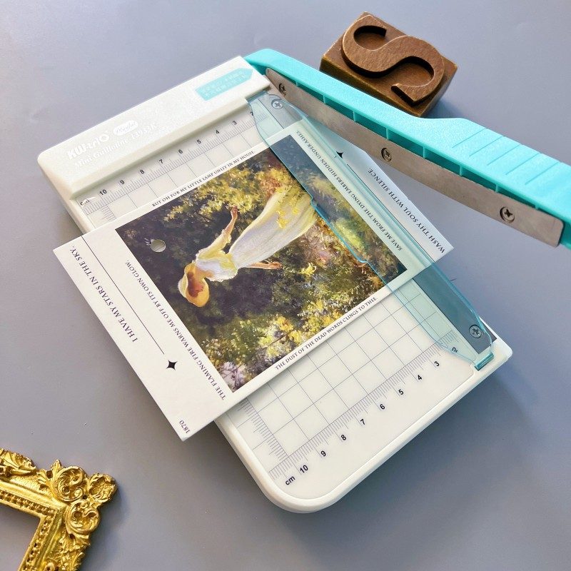 Smitty Paper Cutter Mini Paper Cutter 6 Inch Guillotine Trimmer – Soto Studios
