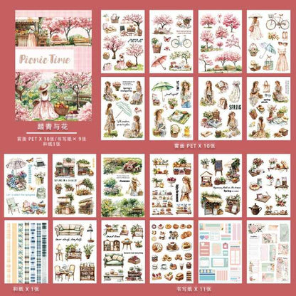 Picnic Time Sticker Book 20Sheets