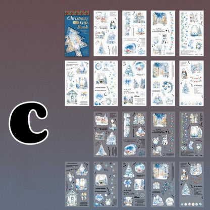 Christmas Gift Book Sticker Book 18Sheets