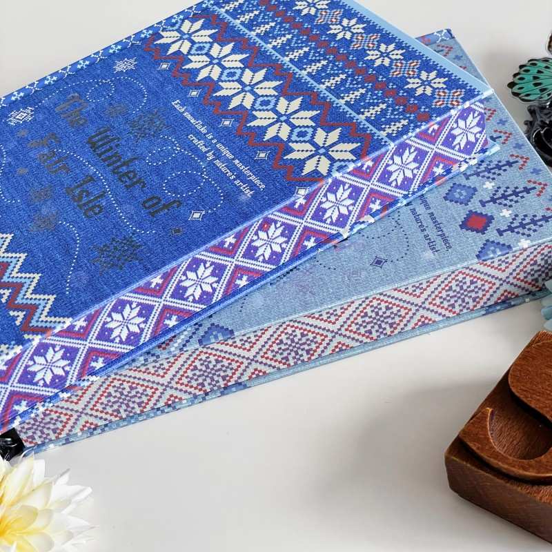 Fair Isle Winter Journal Notebook