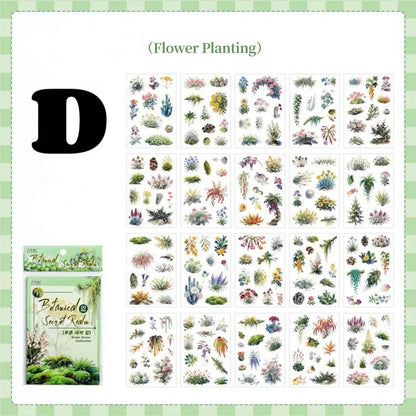 Woodsy Petal Sticker Book 20Sheets