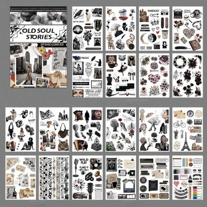 Old Soul Stories Sticker Book 20Sheets