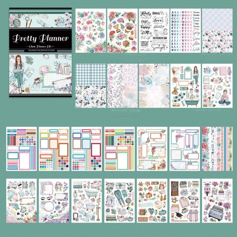 Pretty Planner Sticker Book 24Sheets