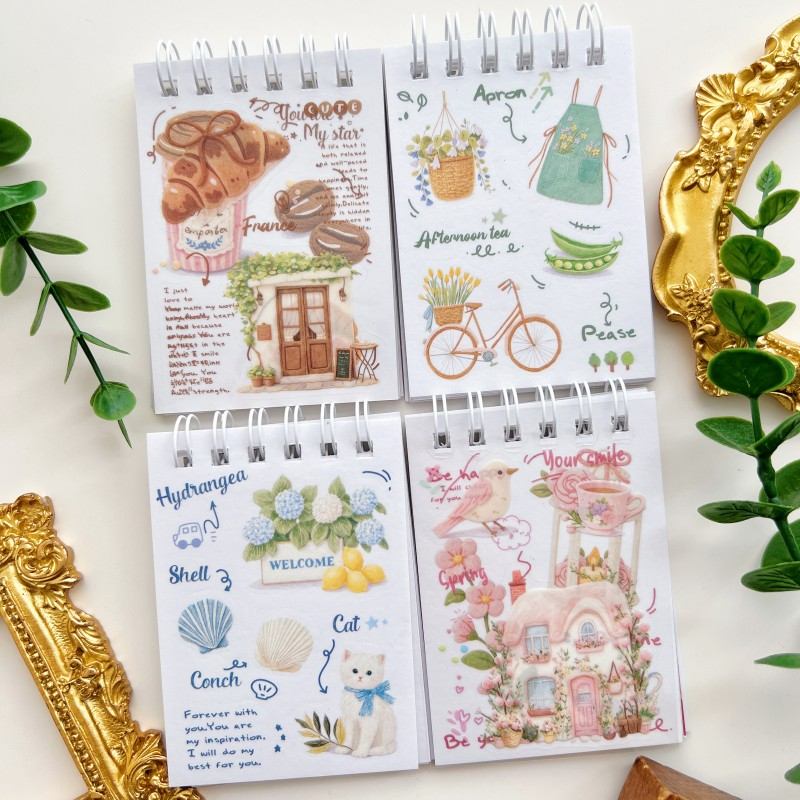 Slow Travel Sticker Book 20Sheets