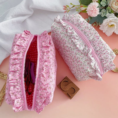 Pink Floret Pouch