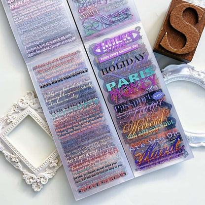 Stellar Verse Sticker Book 50Sheets