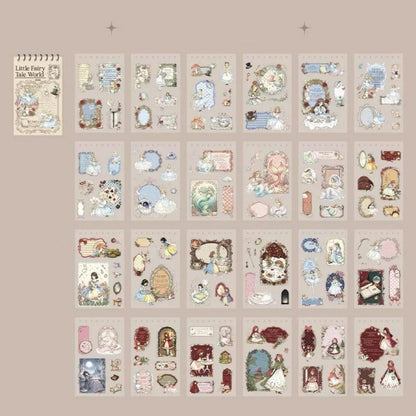 Little Fairy World Sticker Book 48Sheets