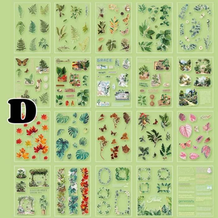 Flower Memories Sticker Book 20Sheets