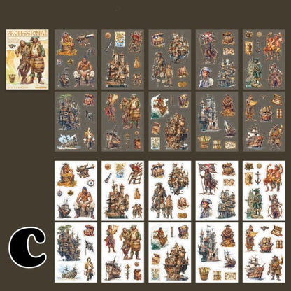 Fantasy Professional Notes Sticker Book 20Sheets