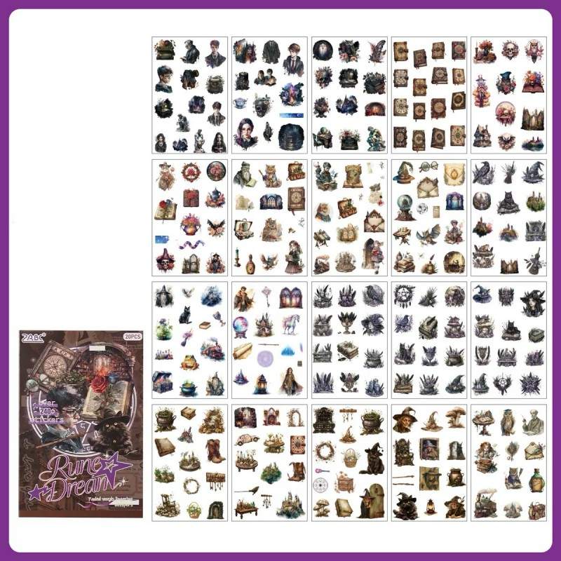 Rune Dream Sticker Book 20Sheets