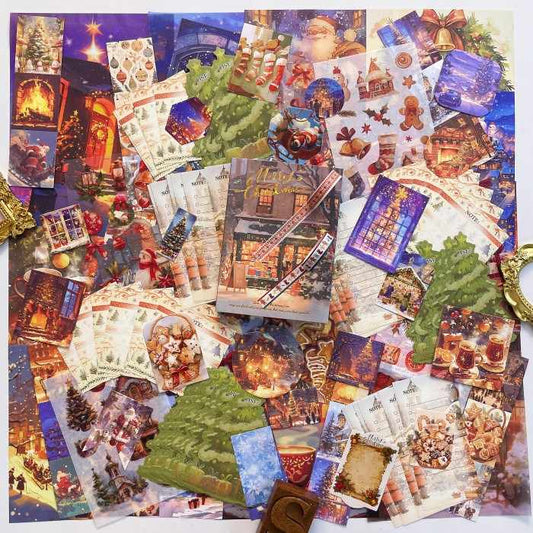Christmas Waltz Ephemera Kit 120PCS