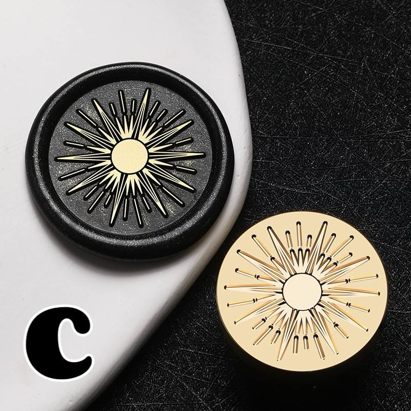 Solar Eclipse Sealing Wax Stamp