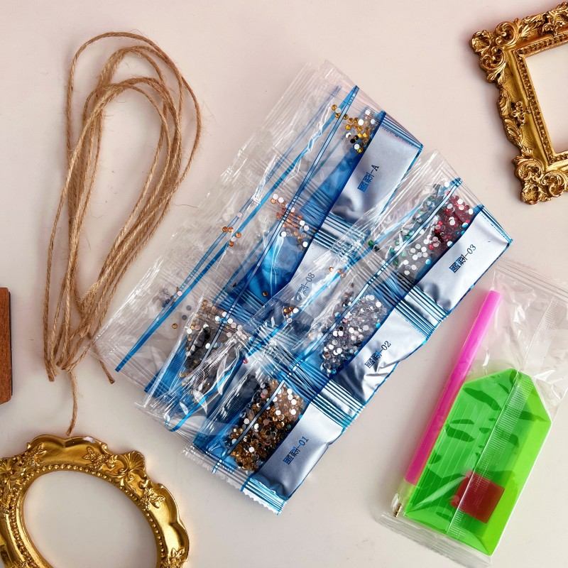 DIY Christmas Diamond Art Ornament Kit 6PCS
