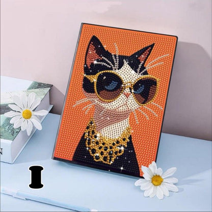 Animal Diamond Painting Dots Notebook Kit