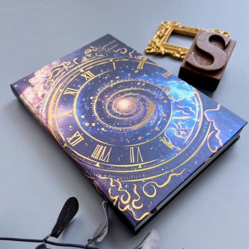 Cosmic Clock Illustrated Notebook