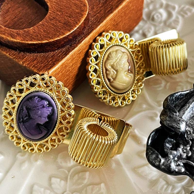 Victorian Beauty Pen Holder Clip
