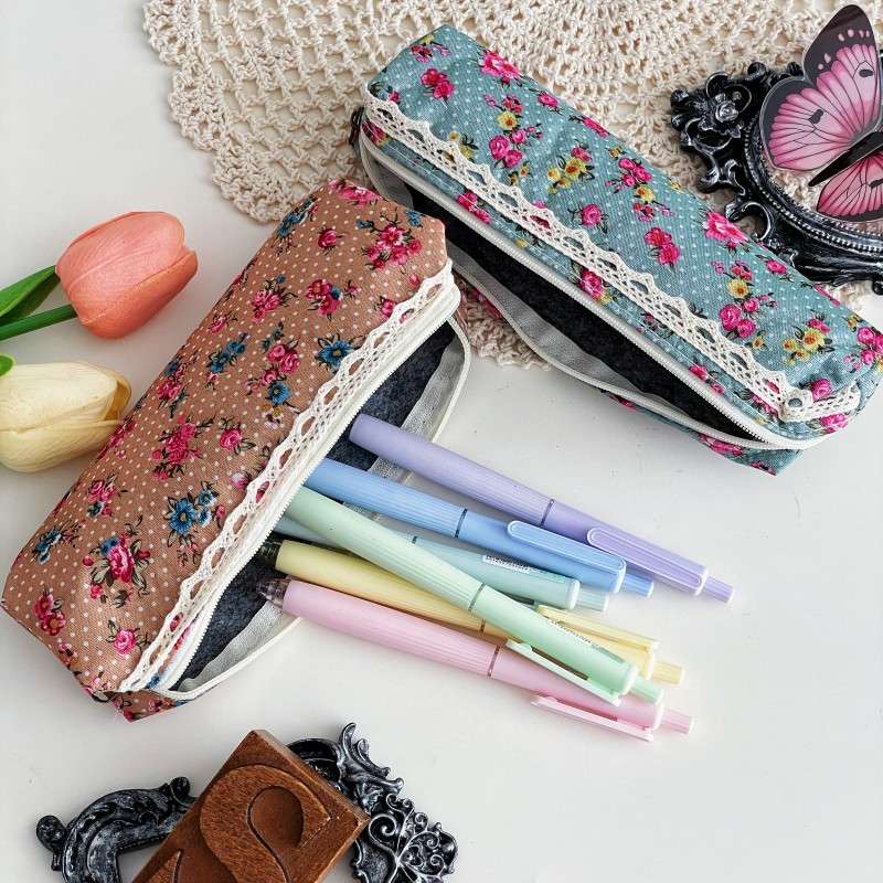 Cottage Floral Pencil Case