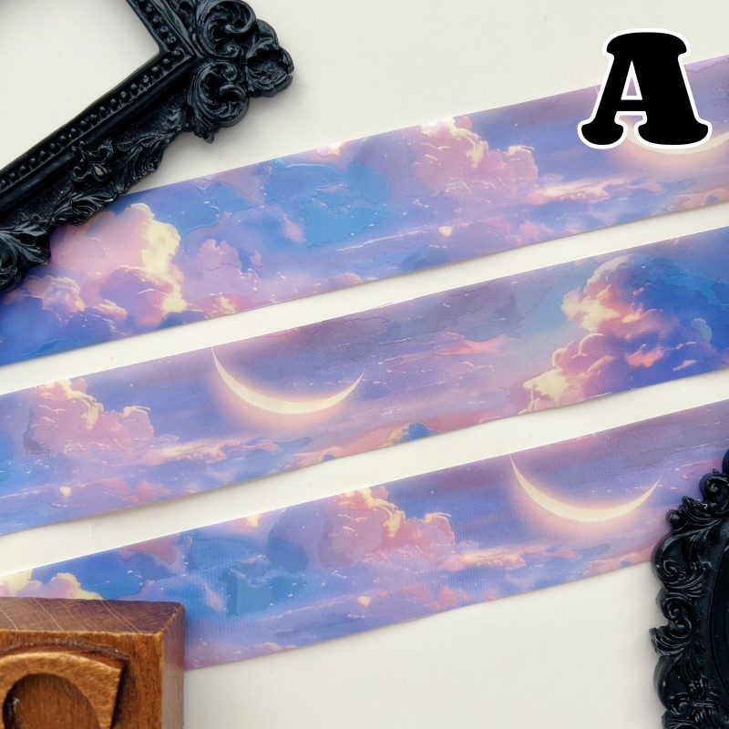 Color Cloud Heart PET Tape Roll