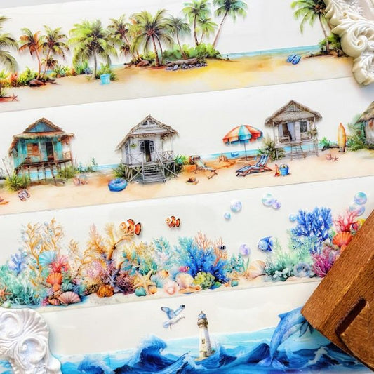 Sea Log PET Tape Roll