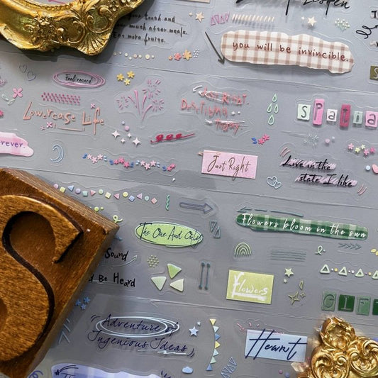 Life Whispers PET Tape Roll