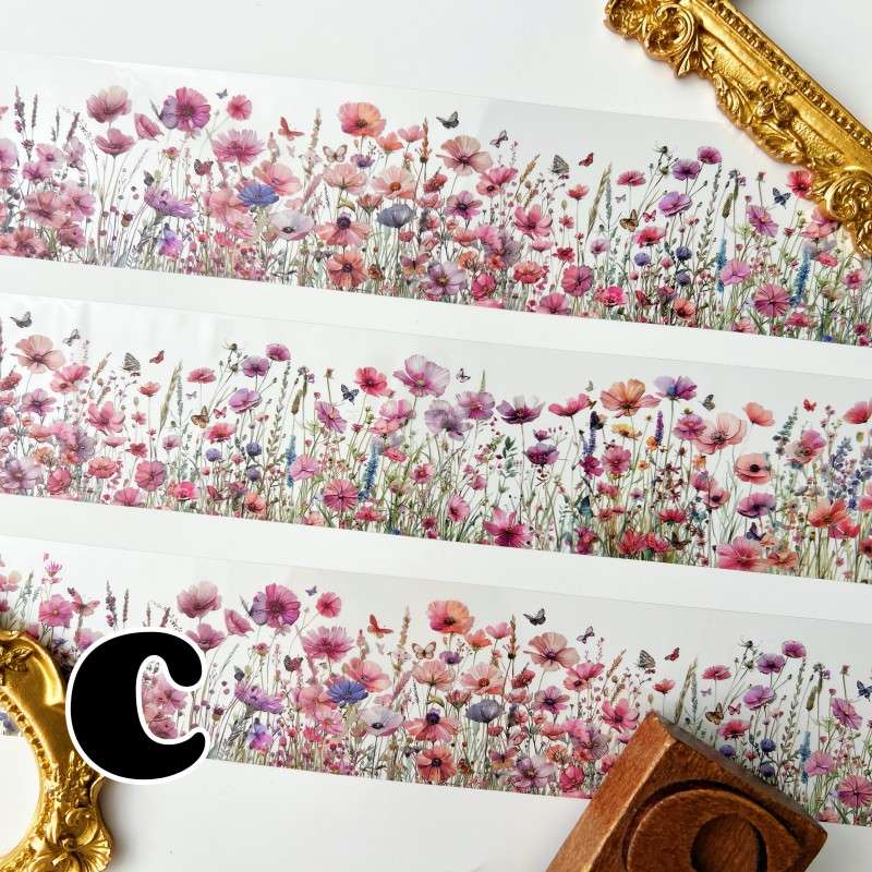 Vernal Whisper PET Tape Roll