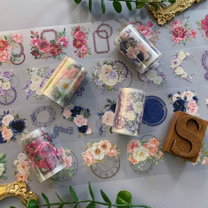 Flowers Melody PET Tape Roll