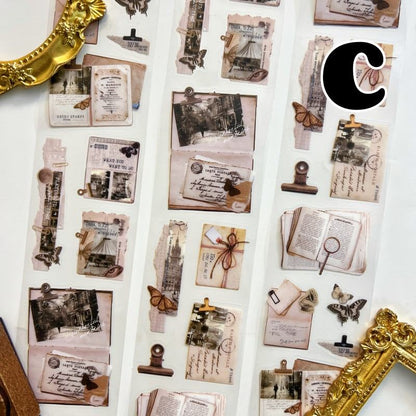 Fragmented Notes PET Tape Roll