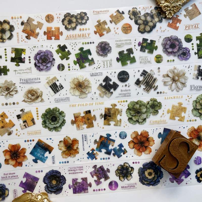 Bloom Shards PET Tape Roll