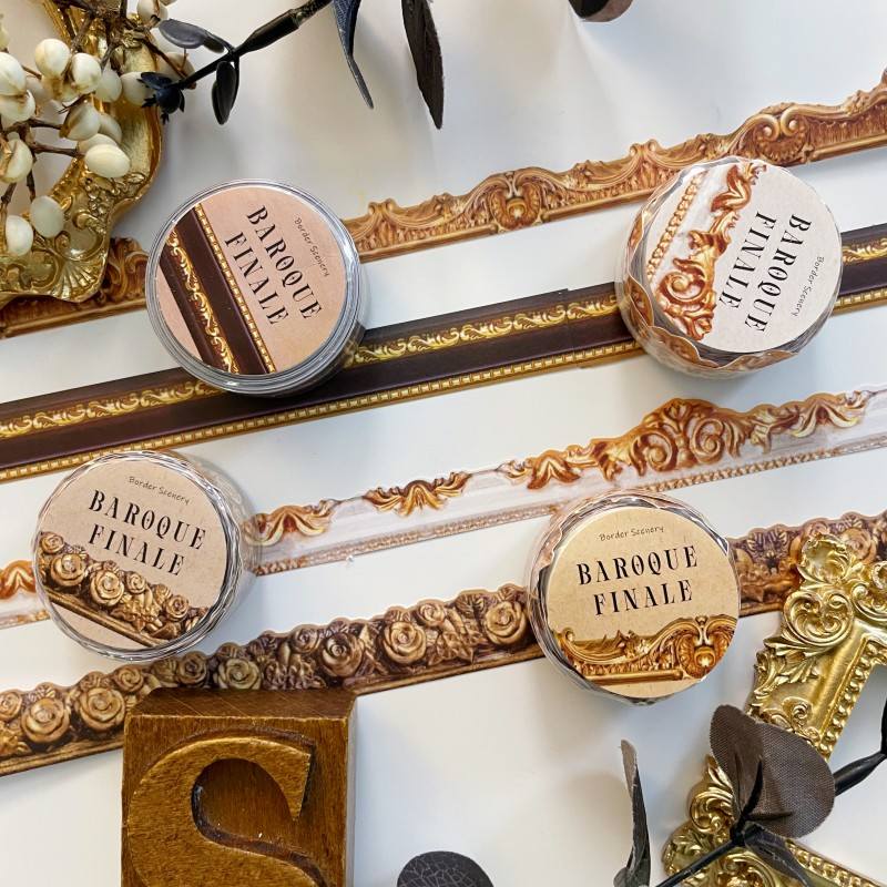 Baroque Finale Washi Tape Roll