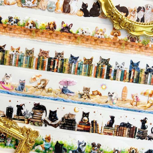 Cute Pet Time PET Tape Roll