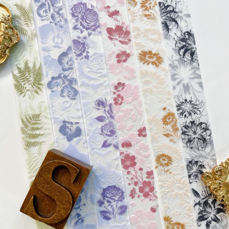 Bloom Hours PET Tape Roll