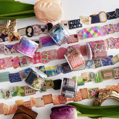 Scrap Cloth Forest Washi Tape Roll