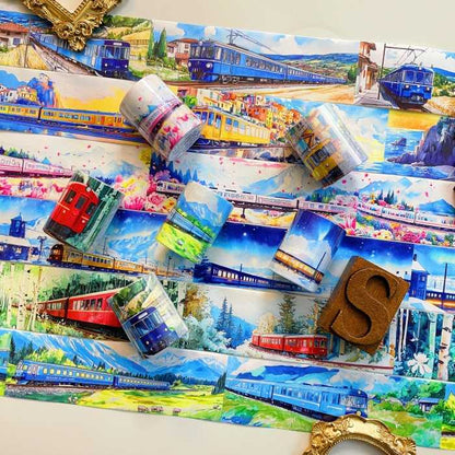 Travel Motion Washi Tape Roll