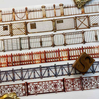 Rust Fence PET Tape Roll