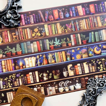 The Magician's Bookcase PET Tape Roll