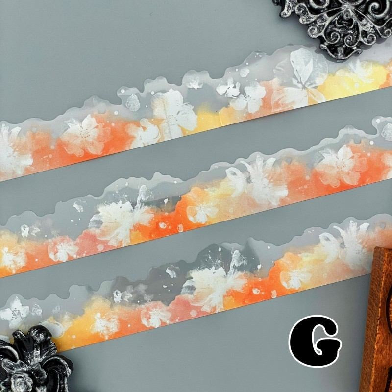 Color Ink Word PET Tape Roll