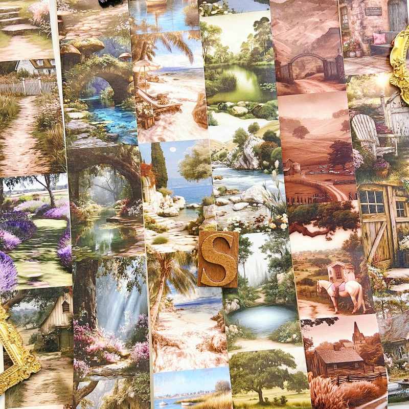 Afternoon Countryside Washi Tape Roll