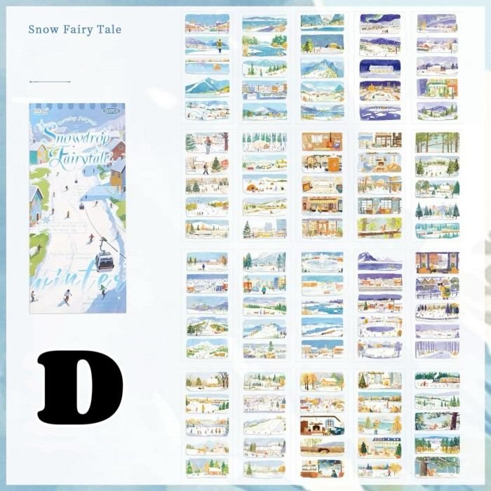 Four Seasons Appreciation Sticker Book 20Sheets