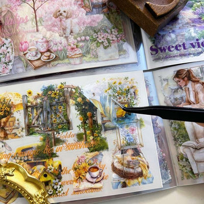 Spring Color Sticker Book 20Sheets