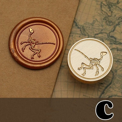 Ancient Fossil Sealing Wax Stamp