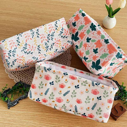 Wildflowers Fabric Desktop Organizer