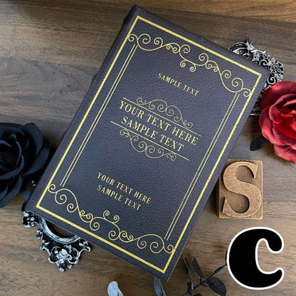 Vintage Book Shaped Storage Box