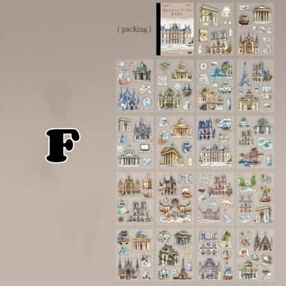 Paris Rendezvous Sticker Book 18Sheets