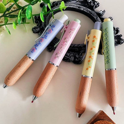 Botanical Floral Click Gel Pen