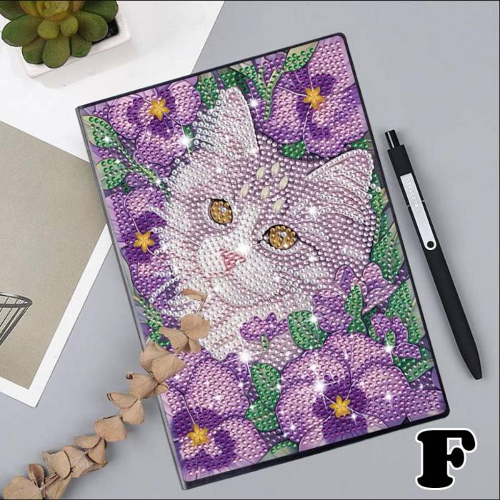 Animal Diamond Painting Dots Notebook Kit