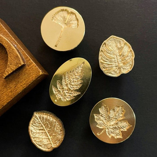 Foliage Skin Sealing Wax Stamp