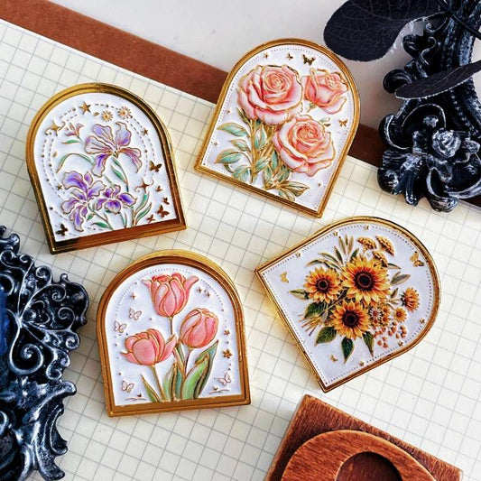 Gilded Garden Brass Paper Clip