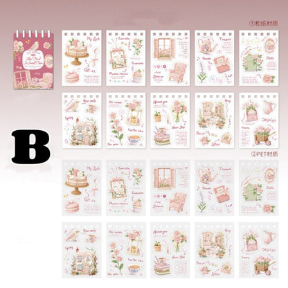 Slow Travel Sticker Book 20Sheets